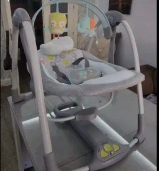 Hamaca/Columpio Eléctrico Bebé - Como Nueva