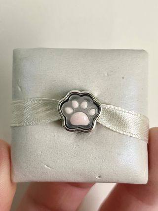 Charm gatto argento 925