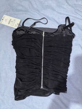 Corsé negro Zara sin estrenar Talla M