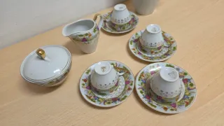 Set Tazzine Porcellana Decorate