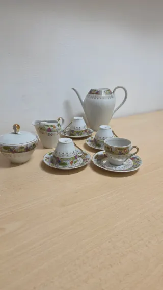 Set Tazzine Porcellana Decorate