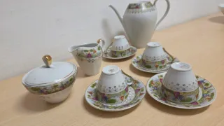 Set Tazzine Porcellana Decorate