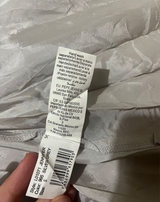 Vestido Midi Seda Pepe Jeans