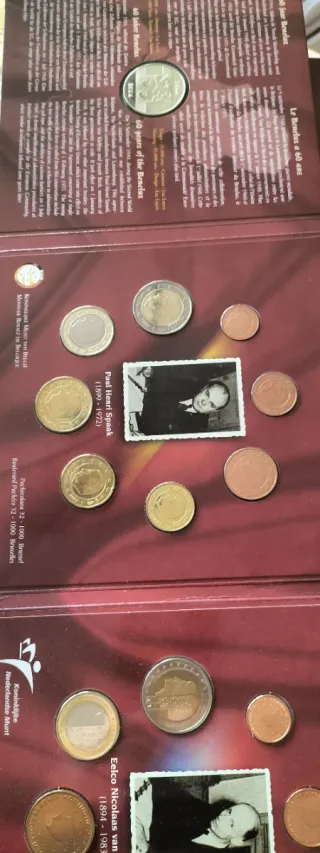 Euroset monedas conmemorativo Benelux 2004