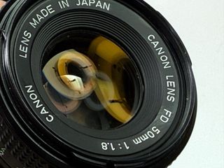 Canon A1 + Lente FD 50mm f/1.8 + Canon T50