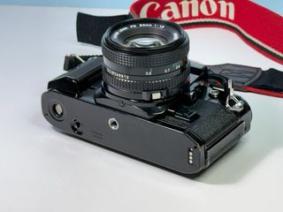 Canon A1 + Lente FD 50mm f/1.8 + Canon T50