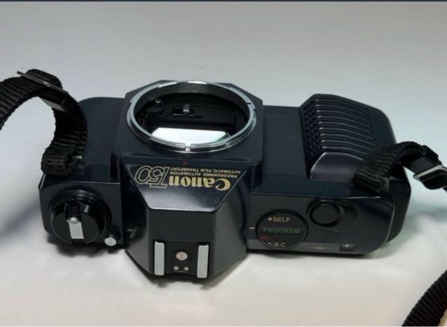 Canon A1 + Lente FD 50mm f/1.8 + Canon T50