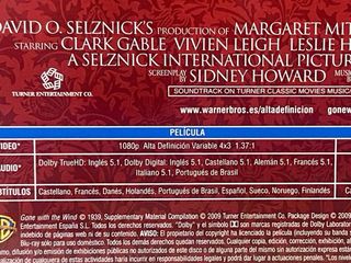 Blu-ray Lo que el viento se llevó Edición 70 Aniv