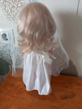 Muñeca comunión años 80