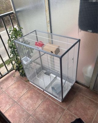 Jaula para pájaros o roedores