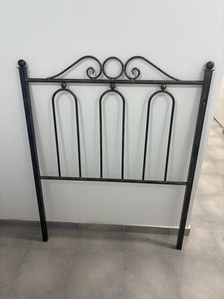 Cabecero forja cama 90cm