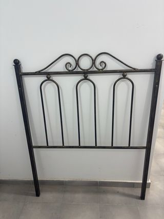 Cabecero forja cama 90cm