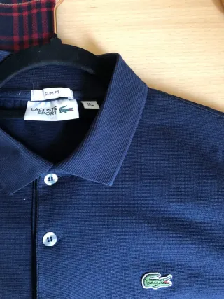 Polo Lacoste Sport Azul Marino