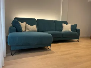 Sofá Cherlog Automático Azul