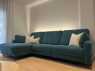 Sofá Cherlog Automático Azul