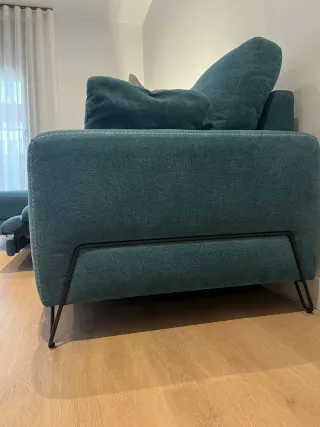 Sofá Cherlog Automático Azul