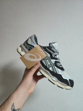 Asics Gris Plata Zapatillas Deportivas