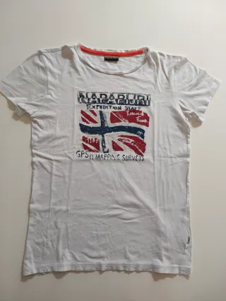 Maglietta Napapijri Uomo Bianca