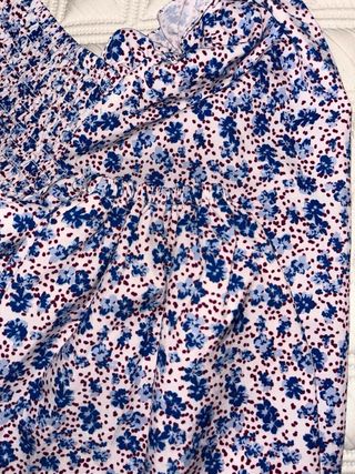 Vestido floral mini primaveral