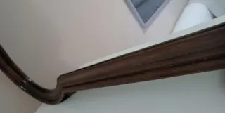 Espejo Grande Madera Oscura