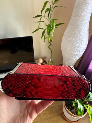 Bolso de mano Michael Kors Python