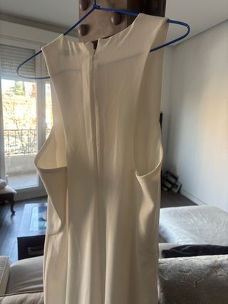 Mono largo blanco Zara