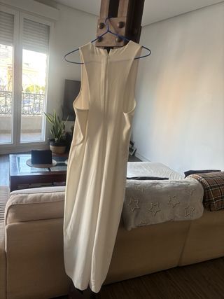 Mono largo blanco Zara