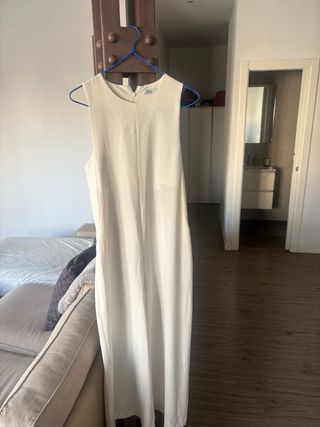 Mono largo blanco Zara