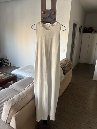 Mono largo blanco Zara