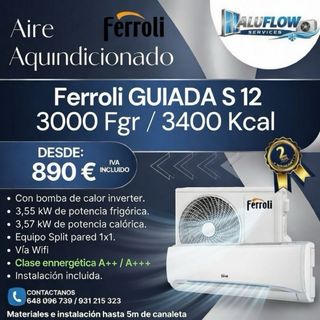 Ferroli Guiada S 12 Aire Acondicionado