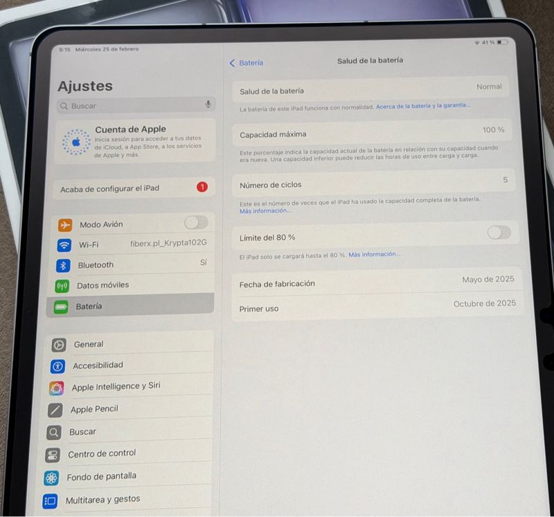 Apple Ipad Air 13 m3 wifi cellular 128gb garantia afbeelding 5