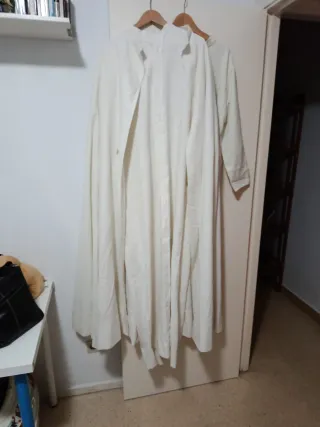 2 Túnica y capa Nazareno blanca