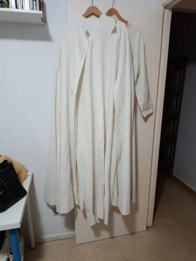 2 Túnica y capa Nazareno crema