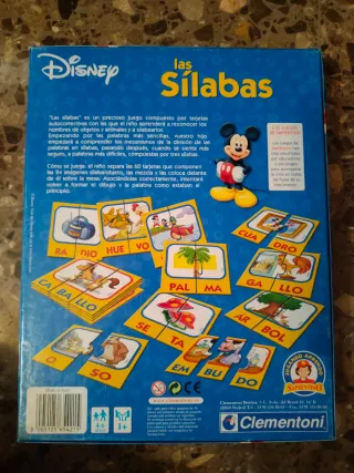 Puzzle Disney Sílabas Mickey Clementoni