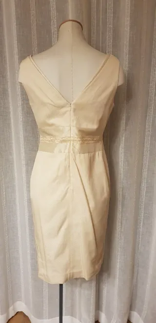 Vestido Roberto Verino Beige