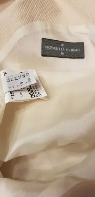 Vestido Roberto Verino Beige