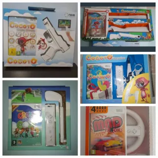 NUEVO.Lote Juegos Wii.Cocoto,Crazy Golf,Mad Tracks