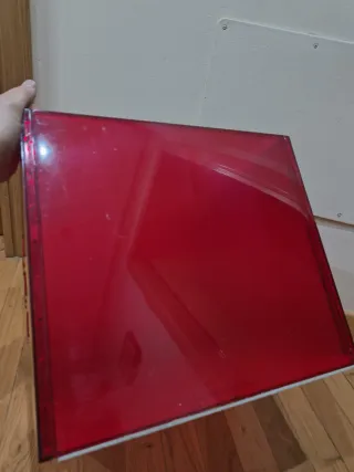 Caja IKEA LEKMAN roja
