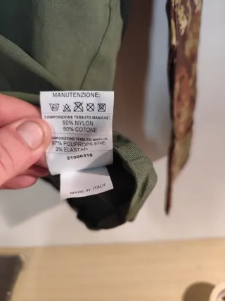 Beretta Maglia Combat Short Esercito Italiano 50 L