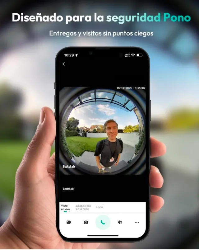 Timbre Inalámbrico Botslab Pano 2