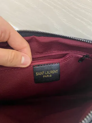 Saint Laurent Pochette Nera Trapuntata