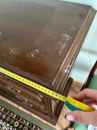 Cómoda vintage de madera