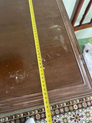 Cómoda vintage de madera