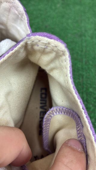 Converse All Star Viola Cuori Tg 37