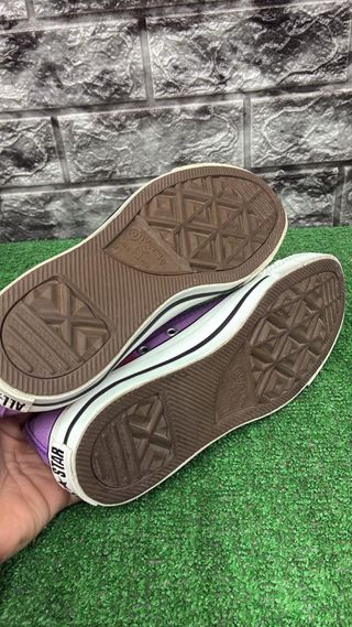 Converse All Star Viola Cuori Tg 37