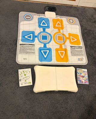 Tabla, Alfombra dance y 3 juegos!! Wii