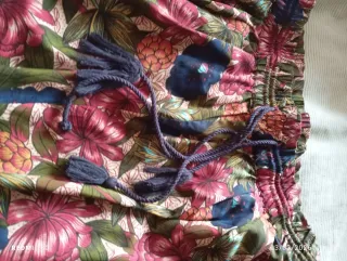 Pantalón palazzo Zara estampado floral