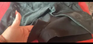 Falda-pantalón Zara Asimétrica Negra Talla S