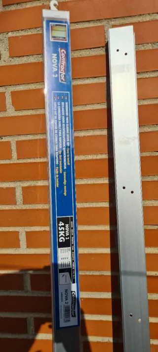 Kit guía puerta corredera Leroy Merlin