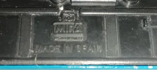 Coche clásico azul Chevrolet